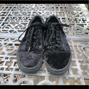 black velvet vans